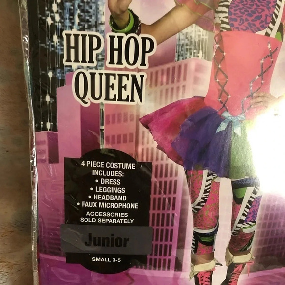 SHOW LISTING Dreamgirl Halloween Costume Jrs Hip Hop Queen - Picture 6 of 10